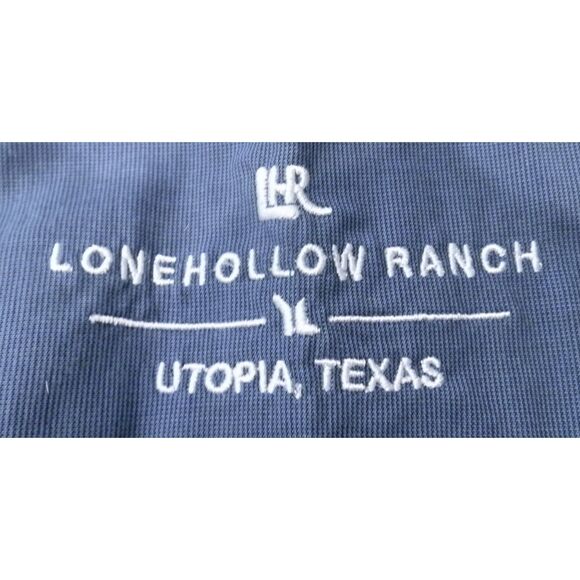 Howler Brothers Midnight Blue Guayabera Shirt Men's Size Medium NWT READ - Picture 3 of 5